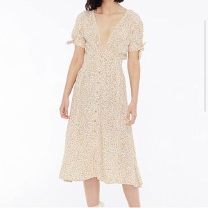 Faithfull Billie Midi Dress Dahlia Floral